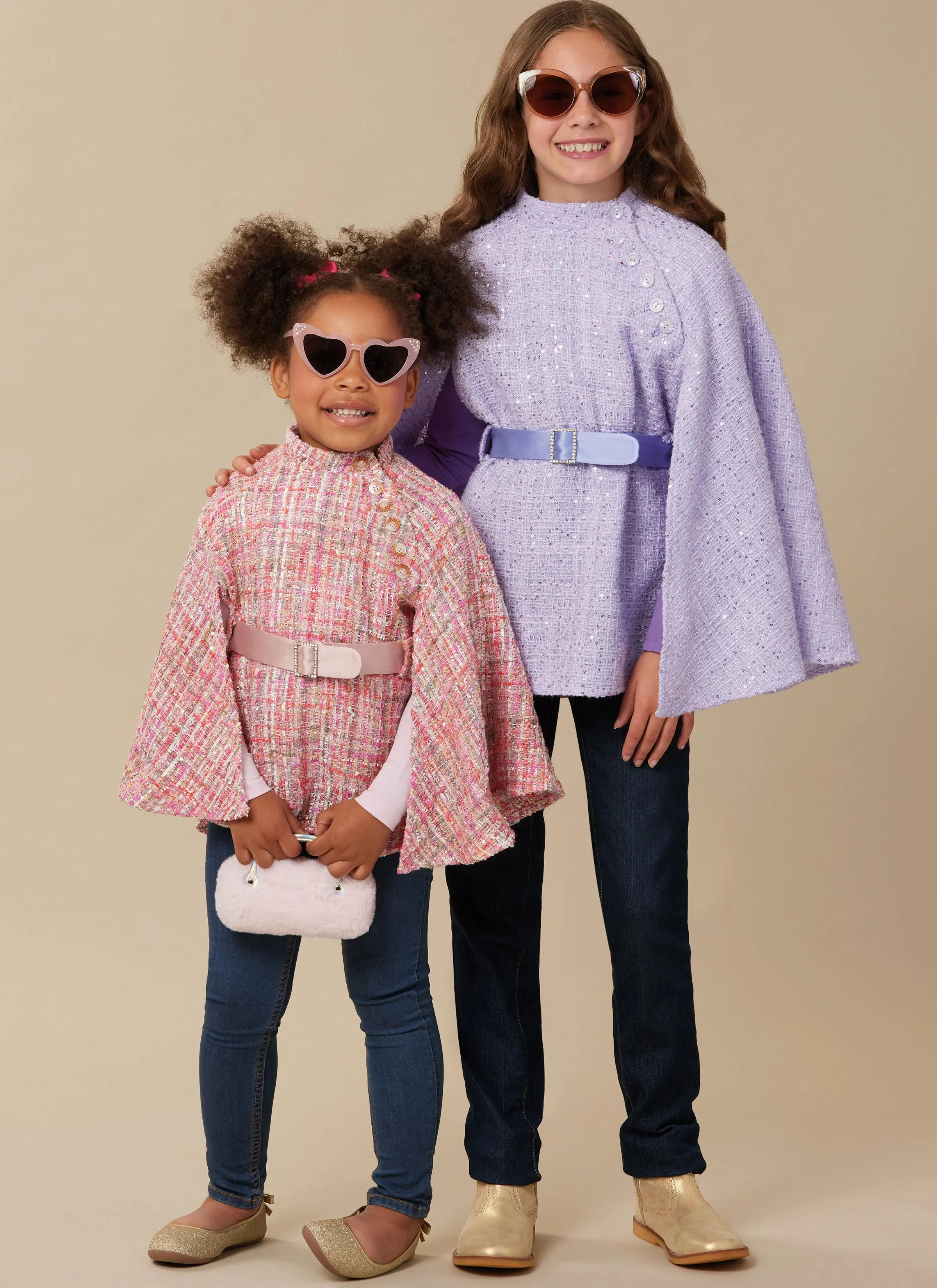 McCall's sewing pattern 8538 Girls' Capes