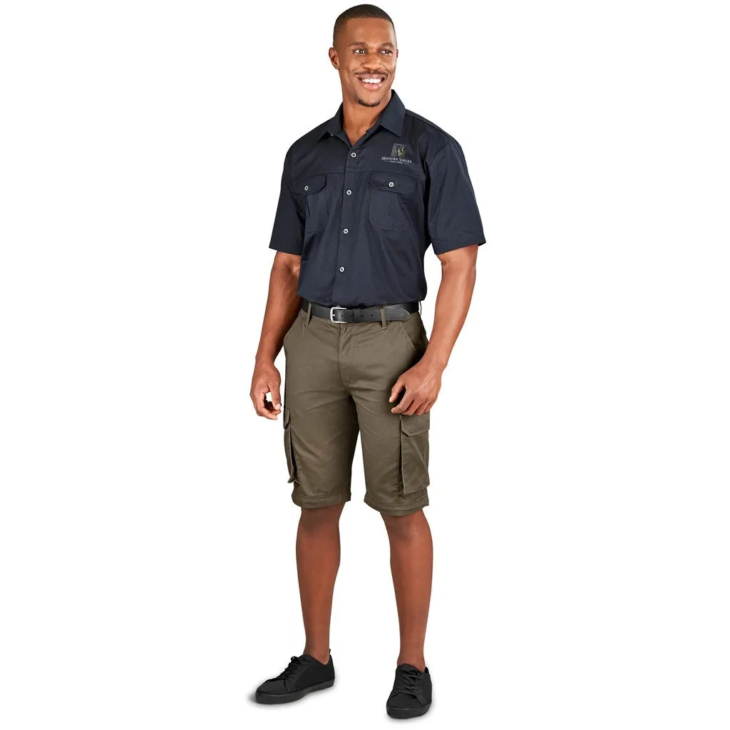 Mens Cargo Zip Off Pants