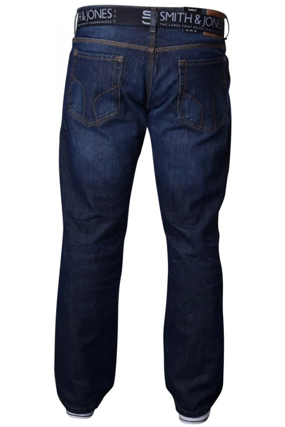 Mens Enrico Cotton Jeans with Belt