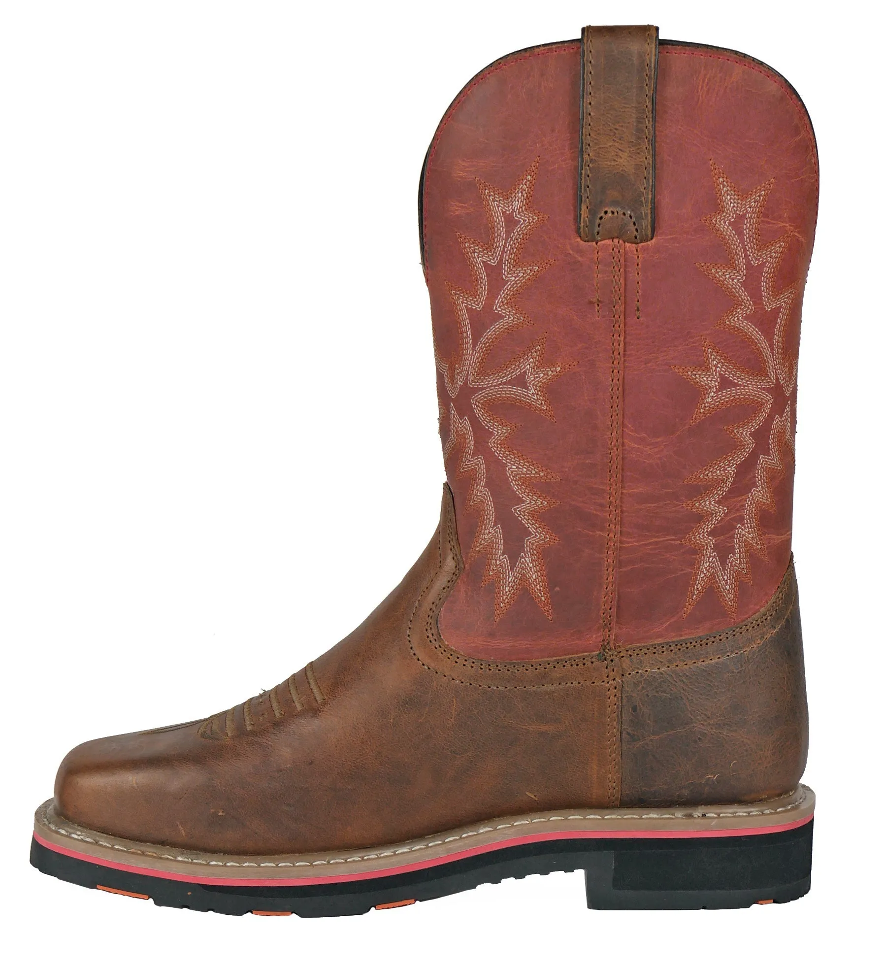 Men's Hoss Landon Cognac, EH, Pull On Western Soft Toe Boot