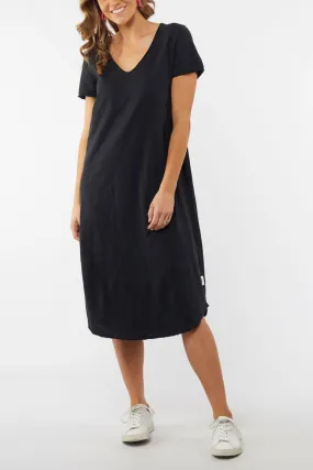 Midi Dress In Black