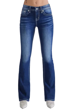 Miss Me Crown Jewel Bootcut Jeans