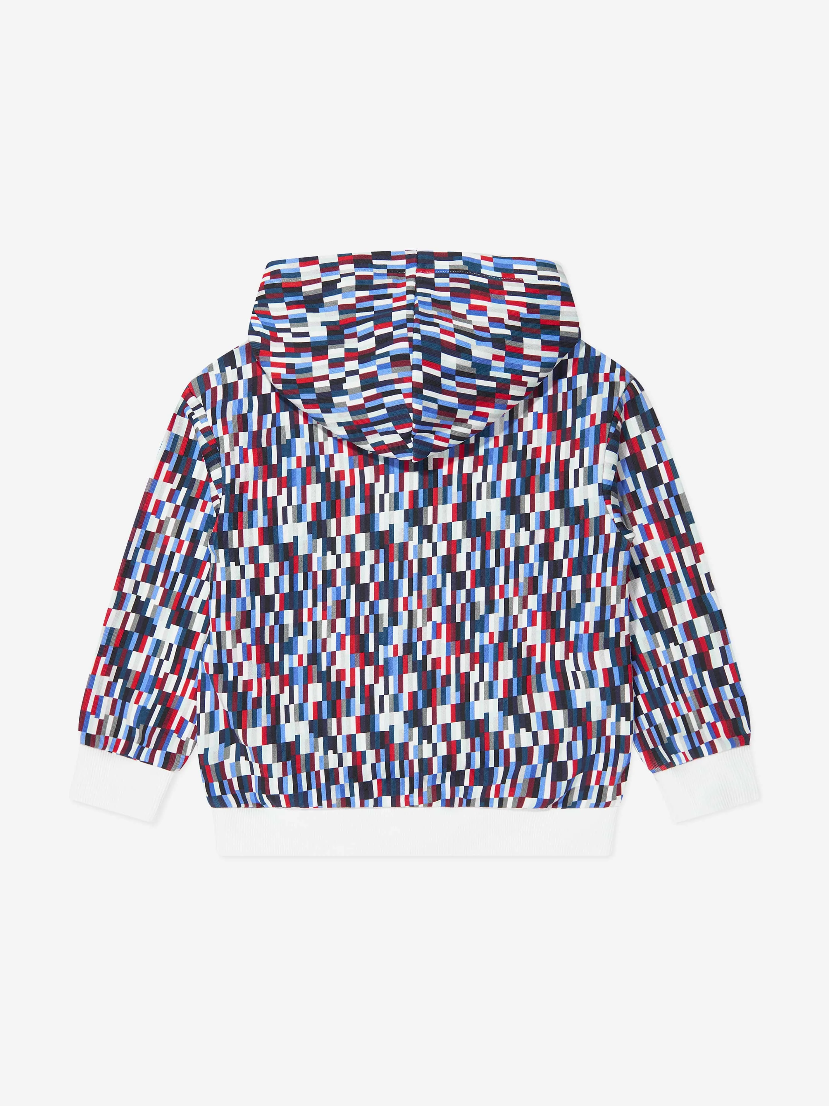 Missoni Boys Pixel Print Hoodie in Multicolour