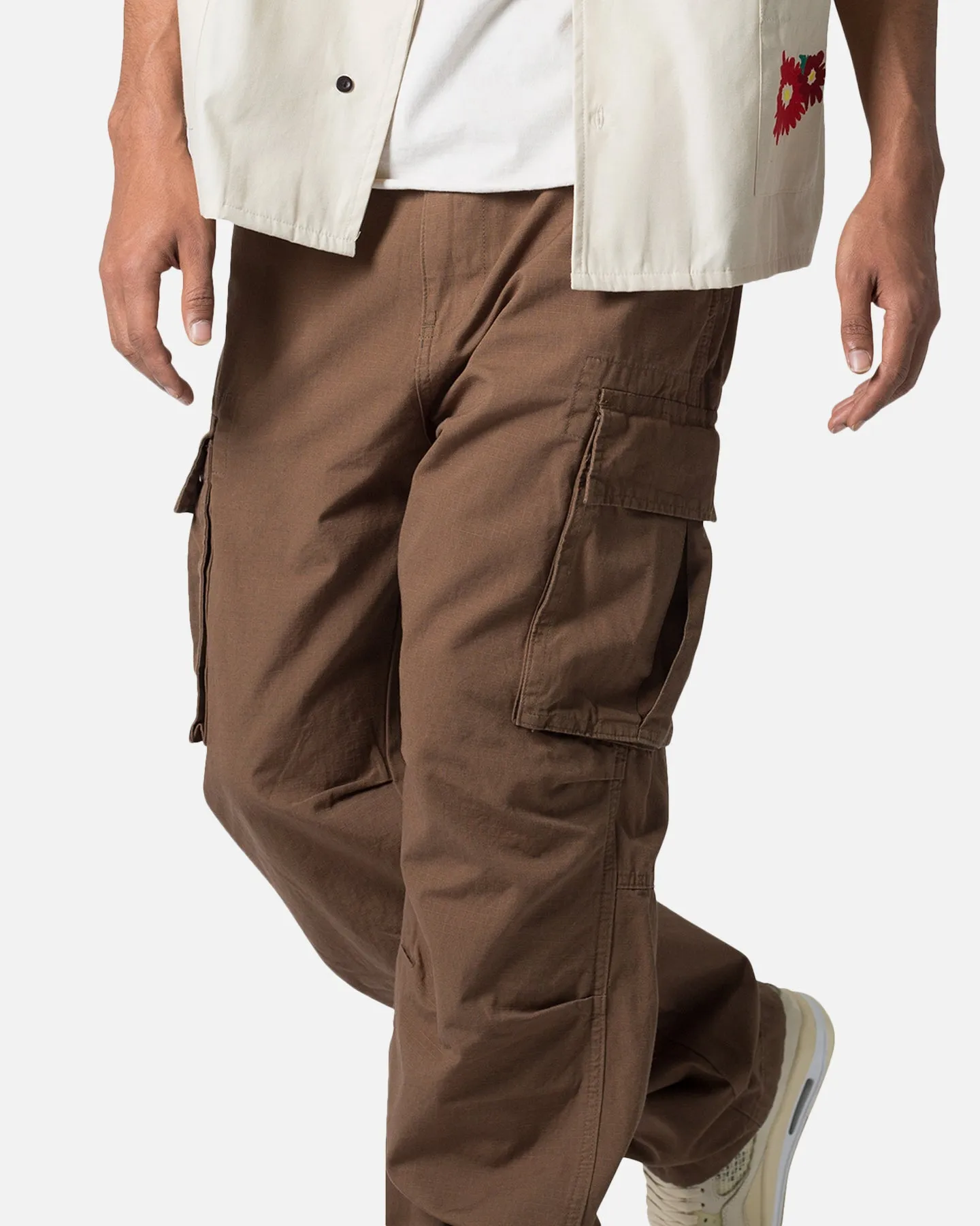 MNML Ultra Baggy Vintage Cargo Pants Brown