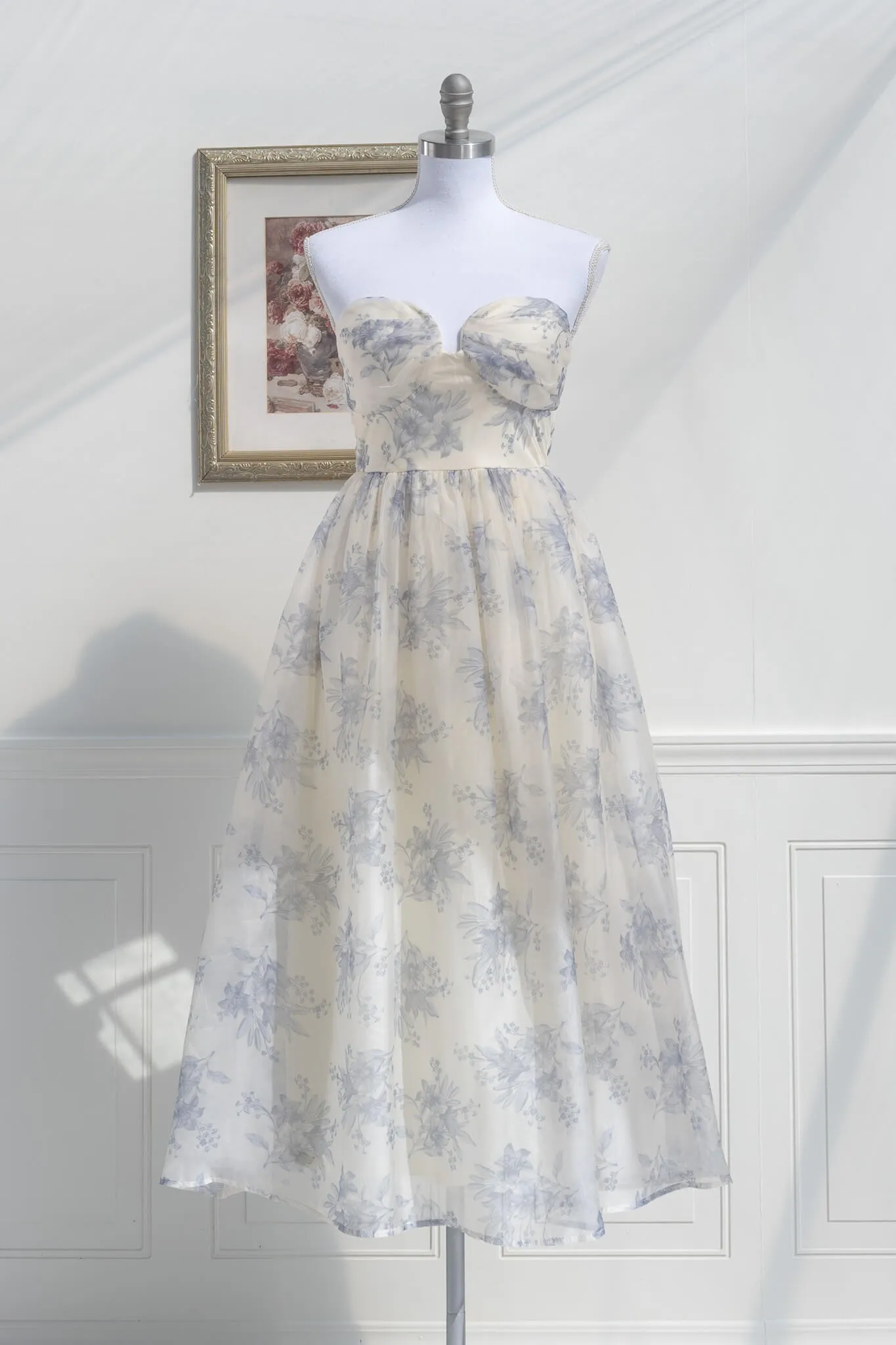 Moonlit Waltz Midi Dress