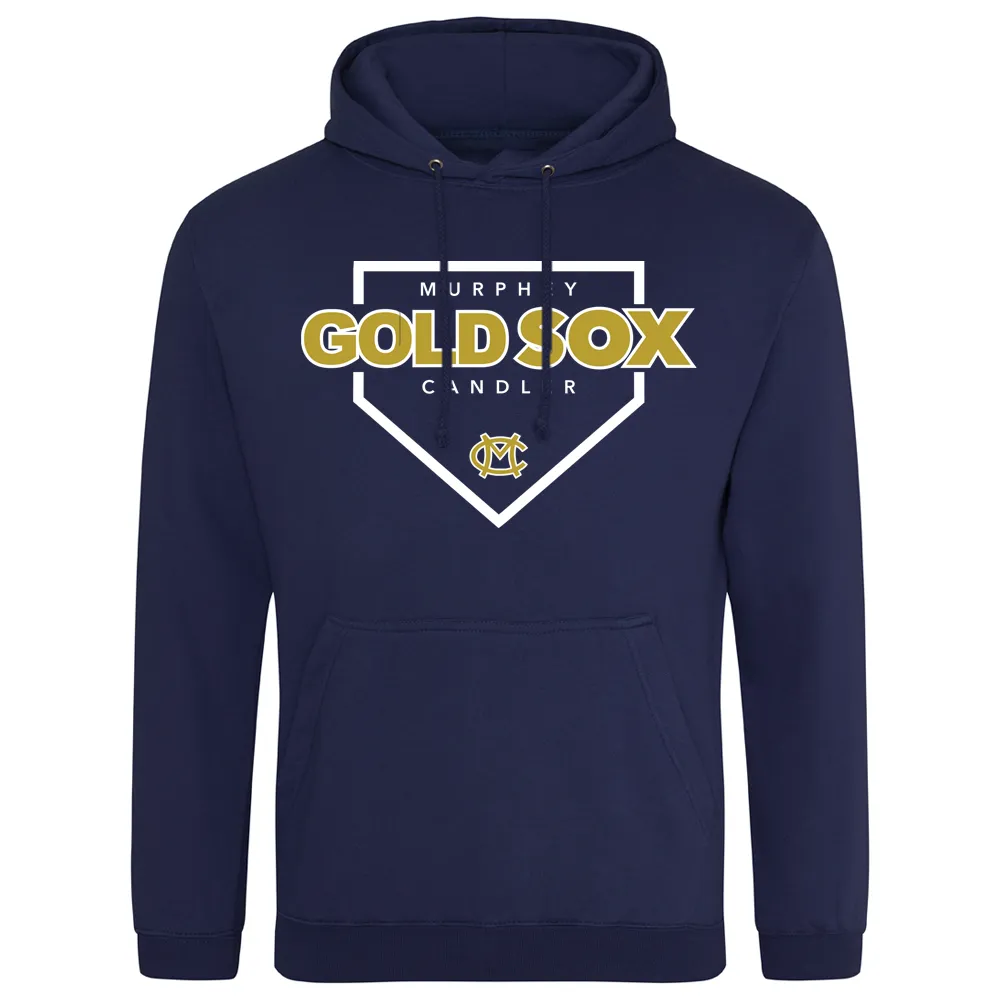 Murphey Candler Baseball 2024 Gold Sox Tournament Team Performance Hoodie