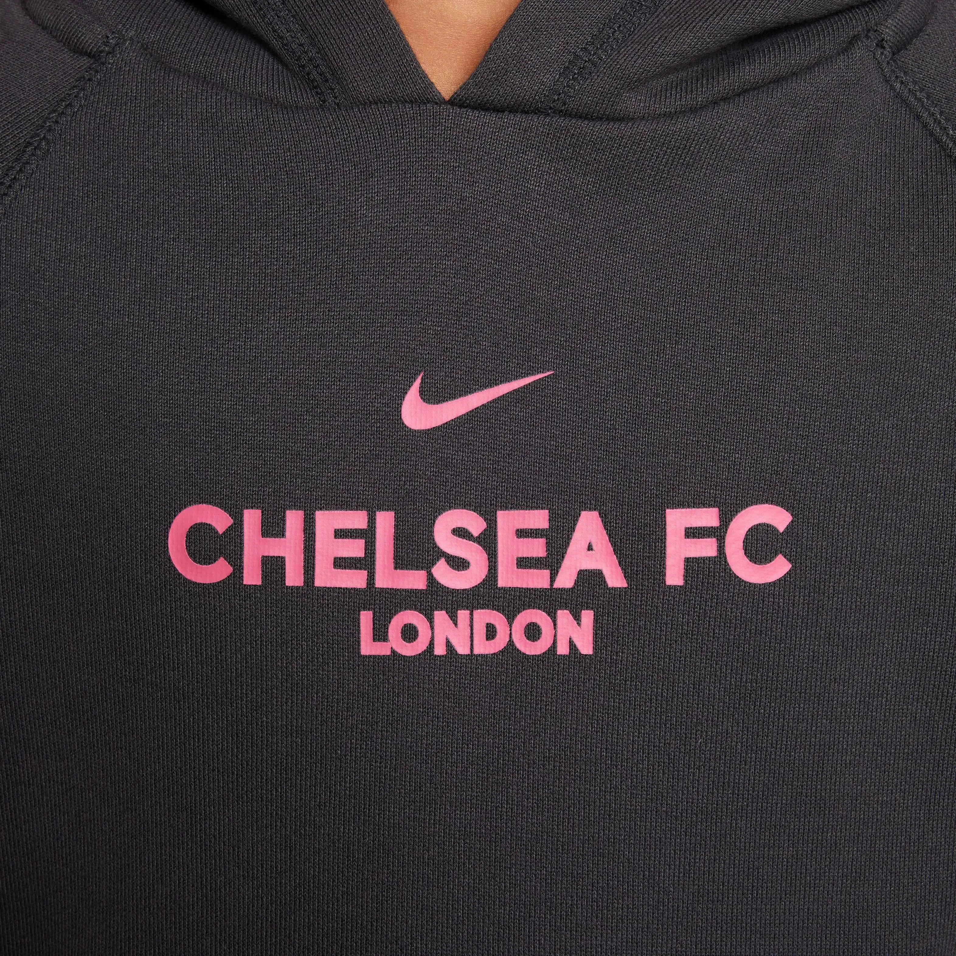 Nike 2024-25 Chelsea Youth Air Pullover Hoodie