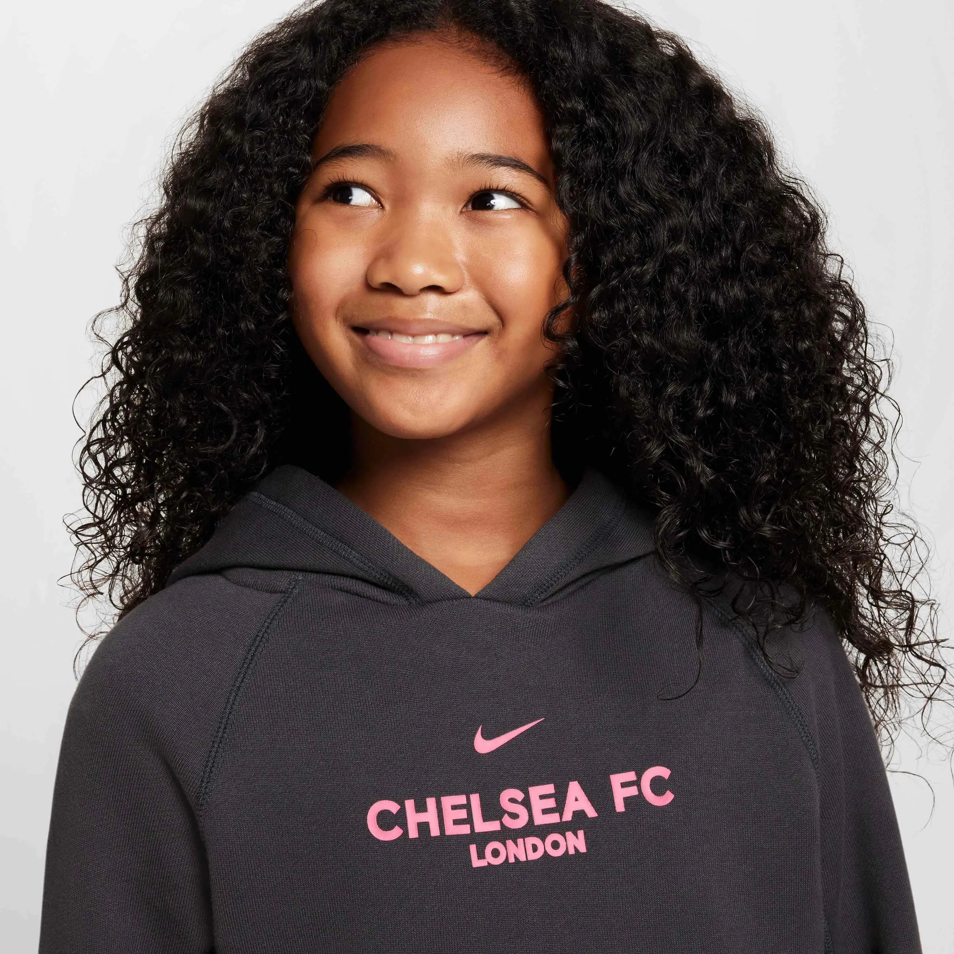 Nike 2024-25 Chelsea Youth Air Pullover Hoodie