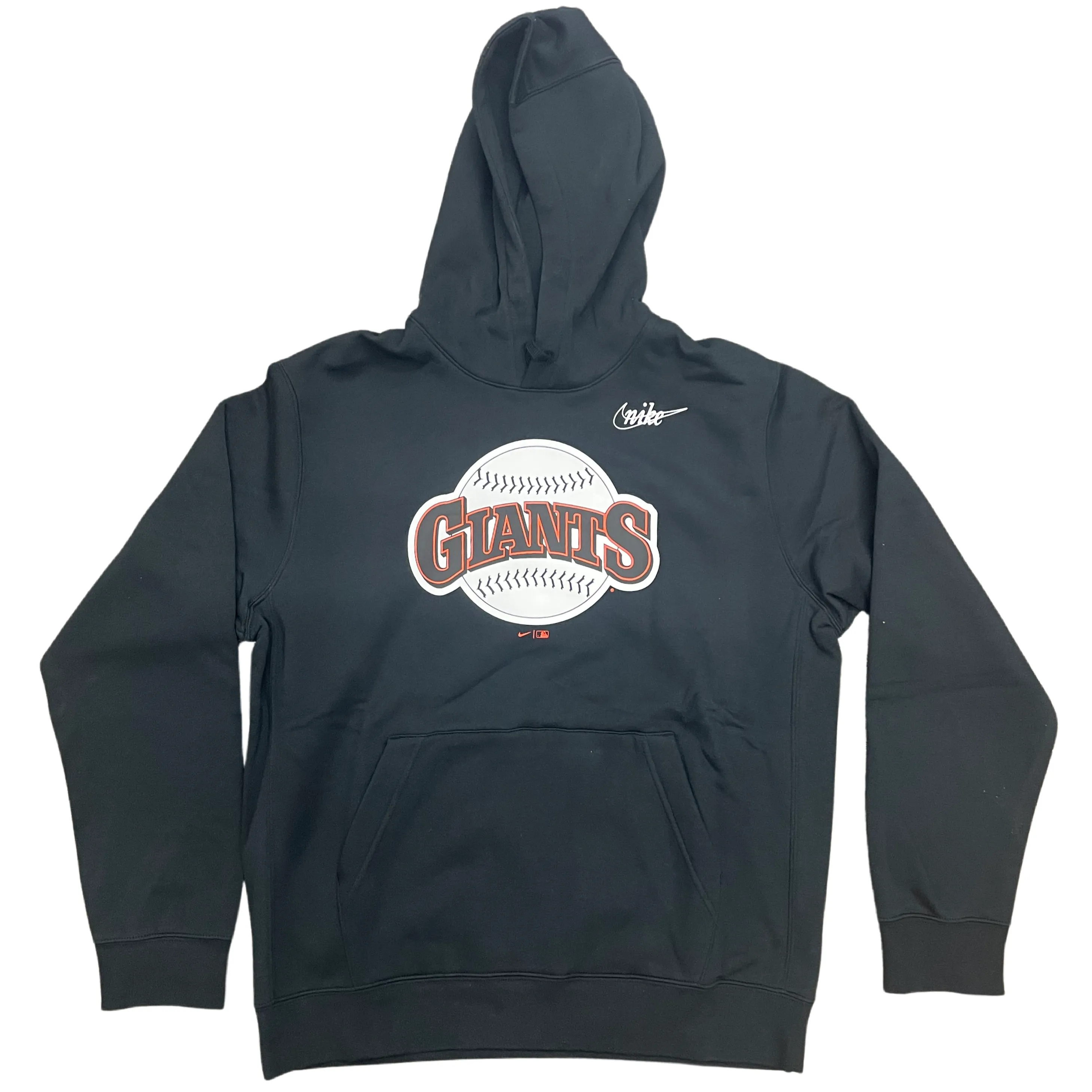 Nike Men's San Francisco Giants Cooperstown Collection Logo Club Pullover Hoodie