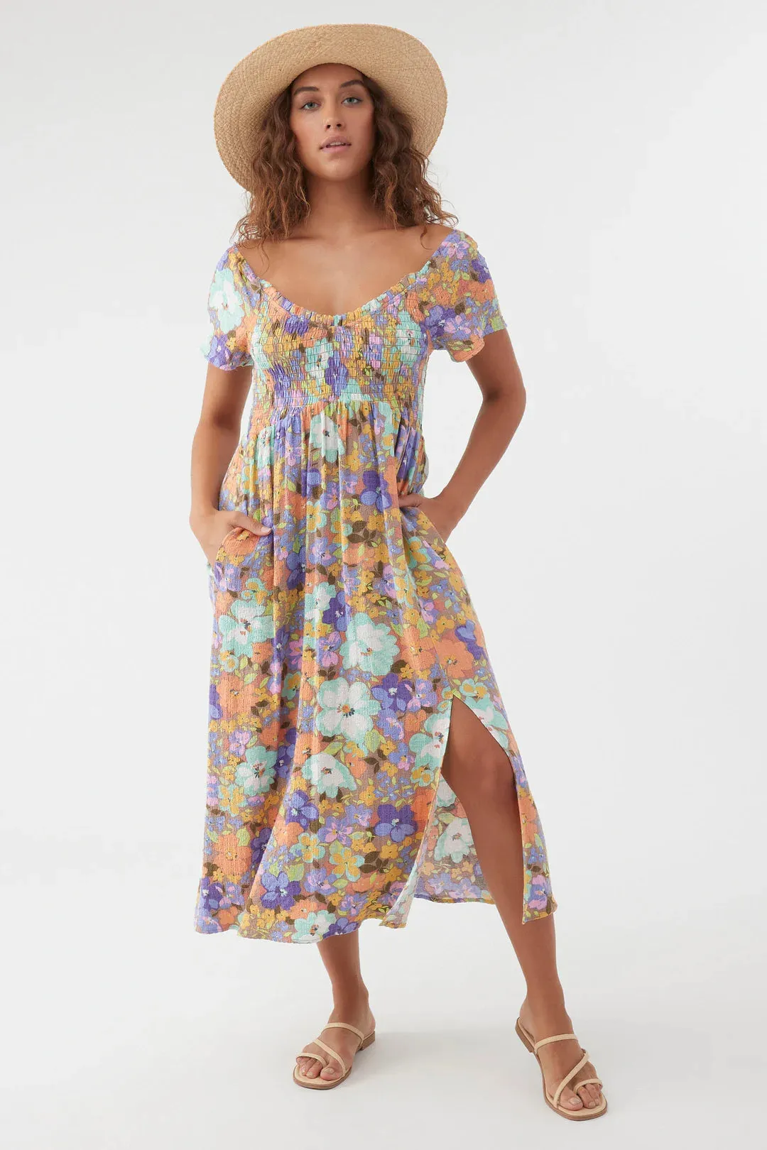 O'Neill Hayzel Midi Dress