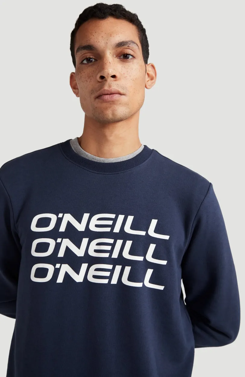 O'Neill Triple Stack Crew Sweatshirt | Ink Blue -A