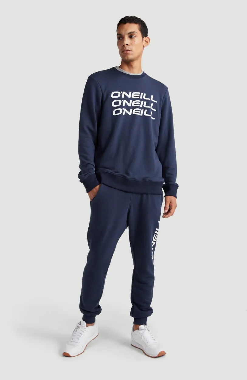 O'Neill Triple Stack Crew Sweatshirt | Ink Blue -A