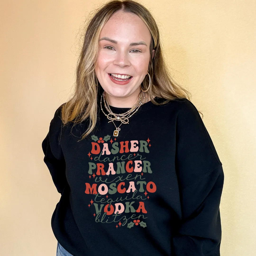 Online Exclusive | Reindeer Refreshments Graphic Sweatshirt in Multiple Color Options