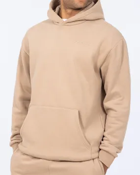 Parell Evolve Tall Oversized Pullover Hoodie (taupe)