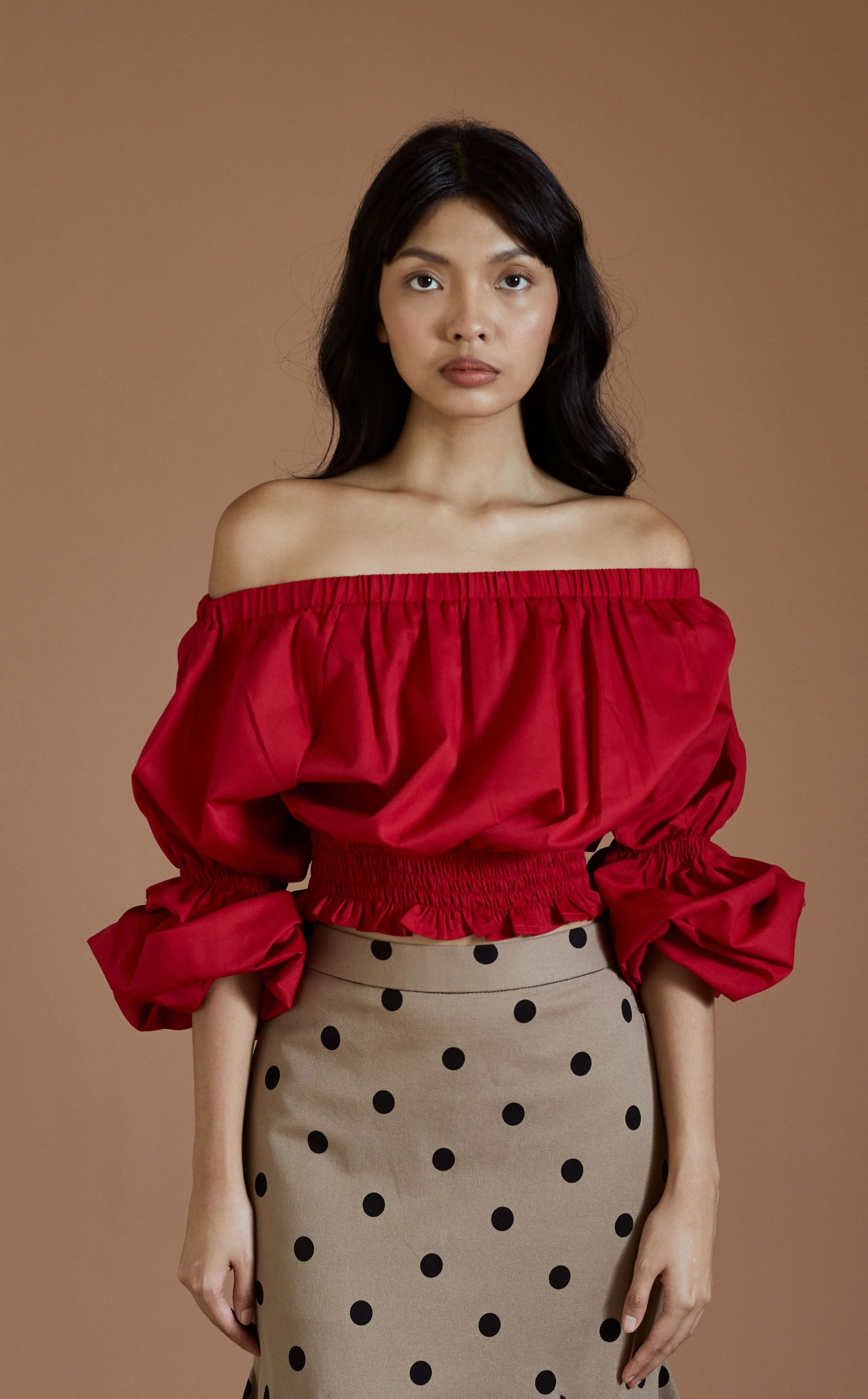 PERLA TOP - RED