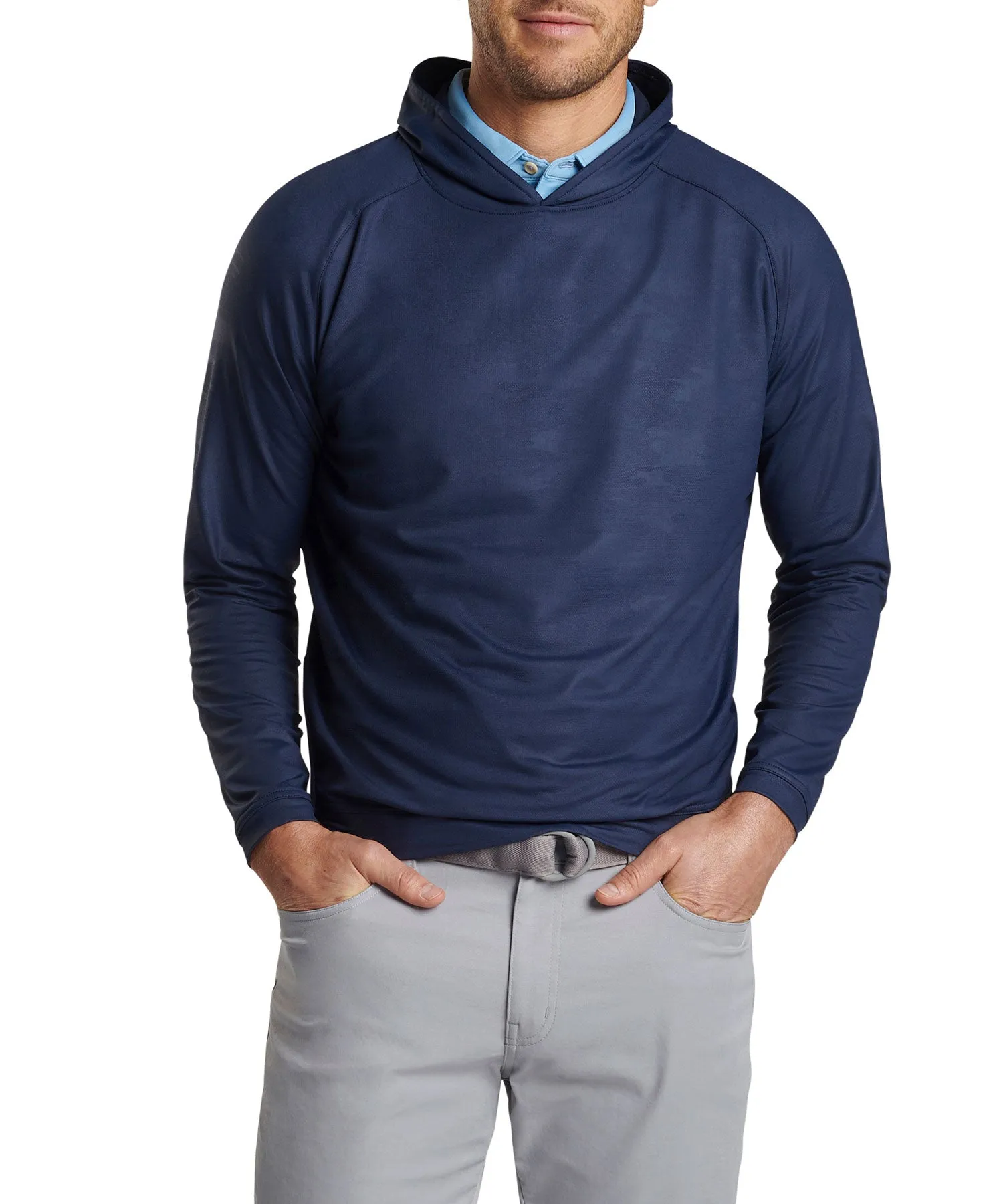 Peter Millar Pine Performance Hoodie Pullover