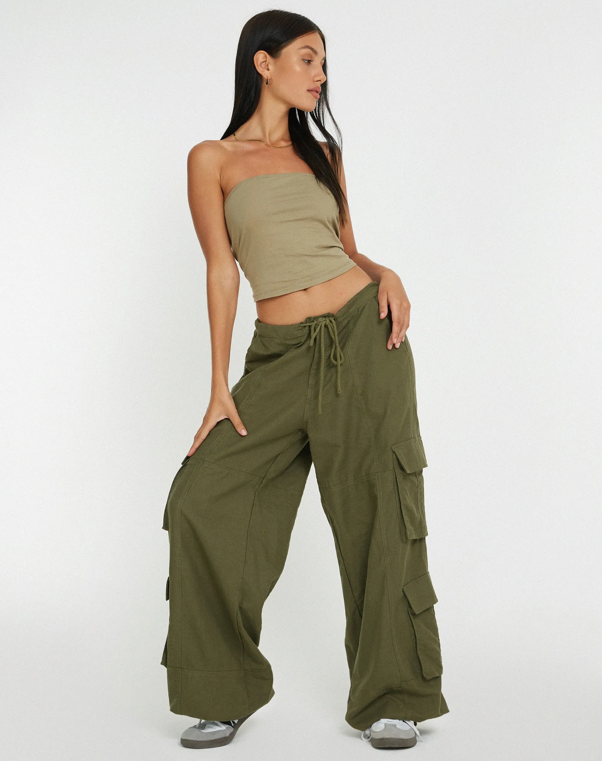 Philia Trouser in Loden Green