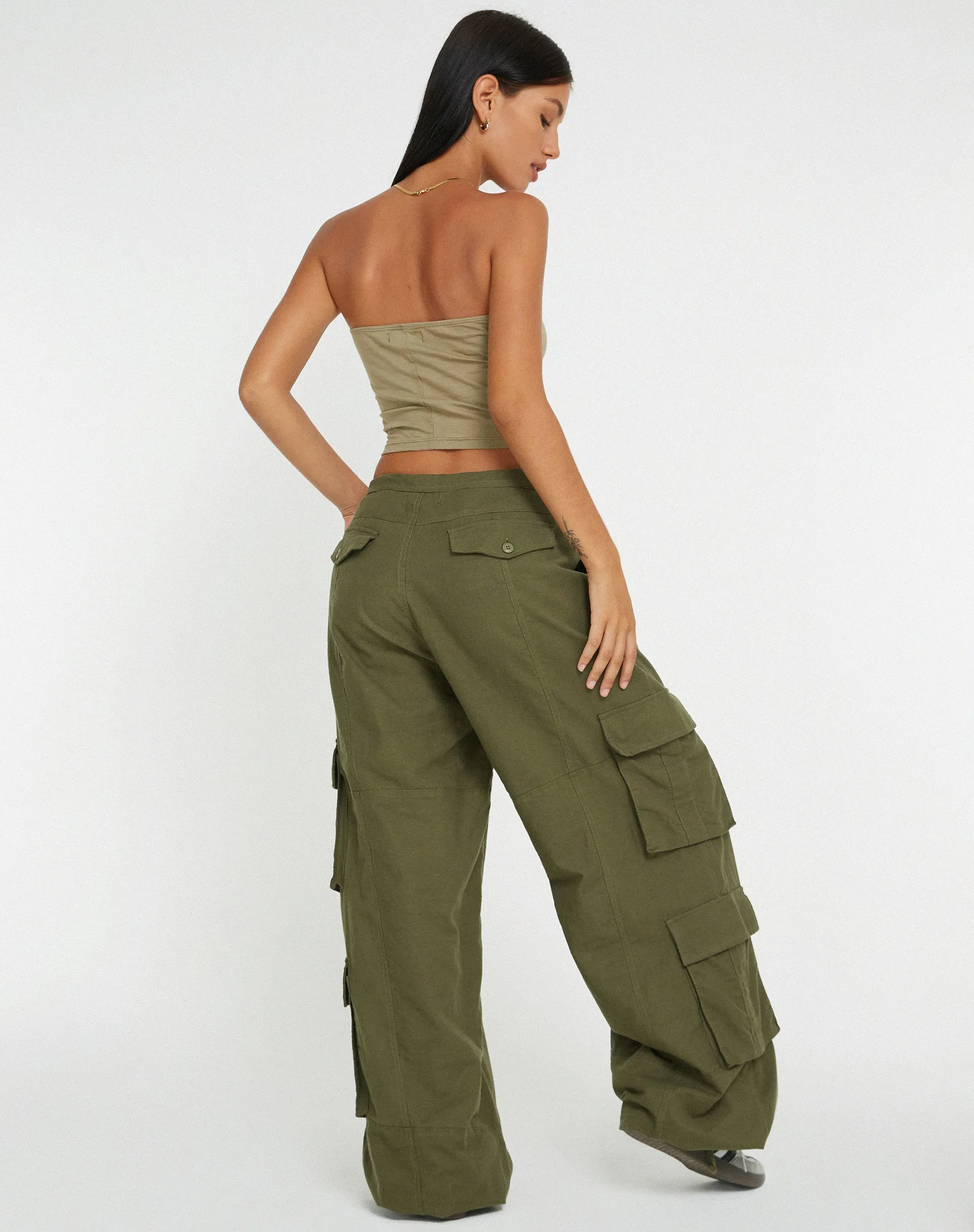 Philia Trouser in Loden Green