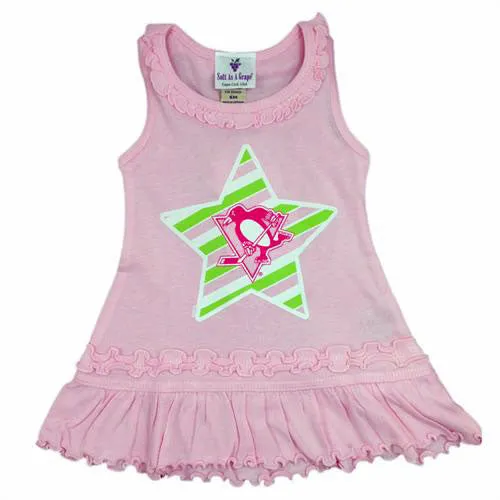 Pittsburgh Penguins Infant Pink Dress