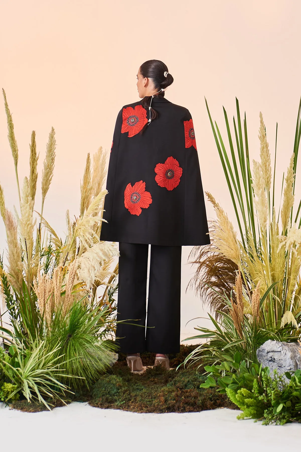 Poppy Long Cape