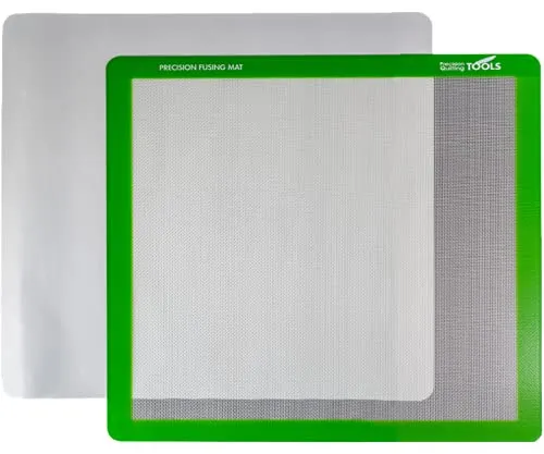 Precision Fusing Mat (17" X 24") Includes Non-Slip Mat With See-Through Design