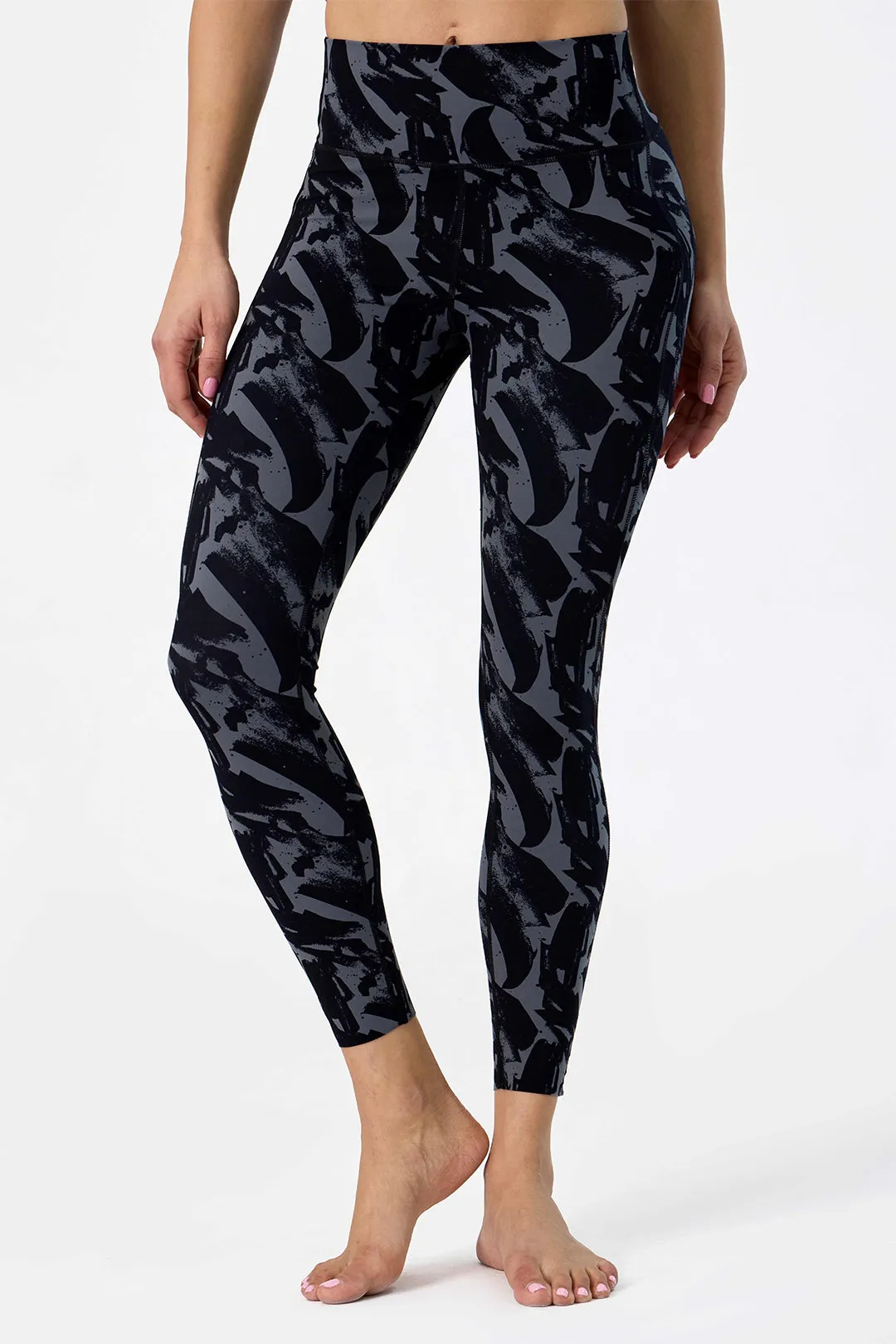 Print High-Waist Strechy Legging