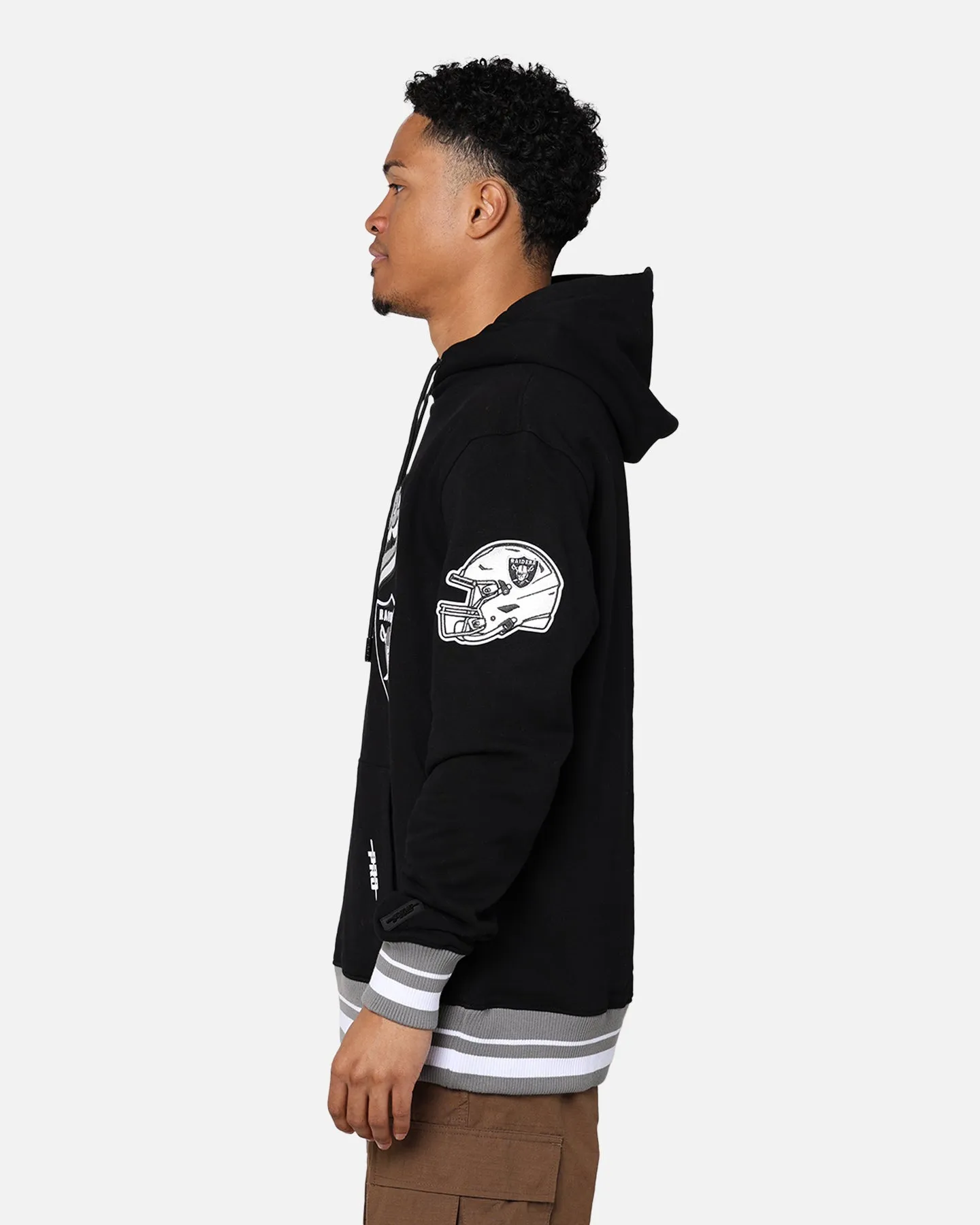 Pro Standard Las Vegas Raiders Fleece Pullover Hoodie Black/Grey