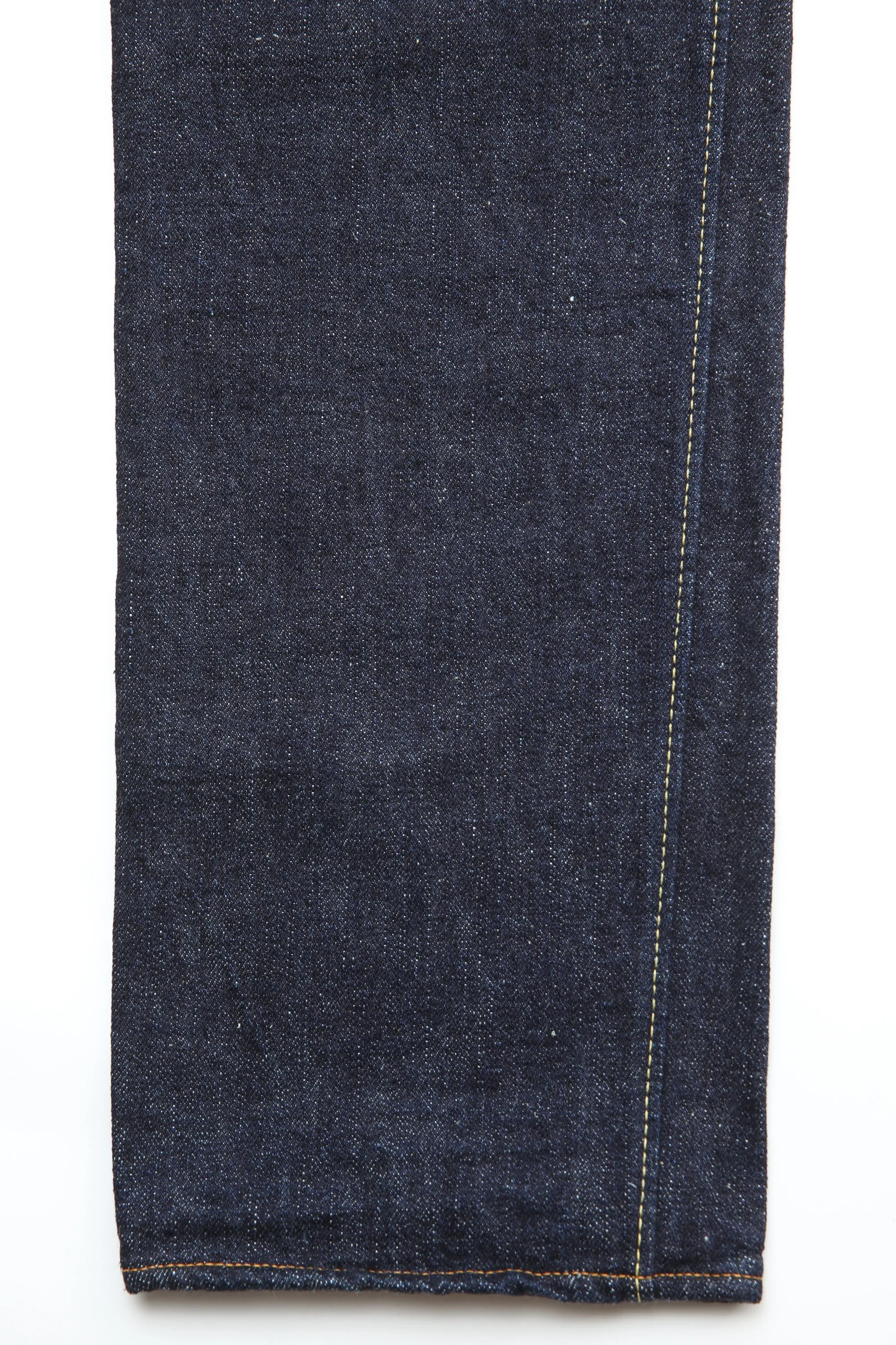 Pure Blue Japan SLB-003 Men's Woven Jeans 16.5oz Slub Denim Regular Straight Wash - Indigo