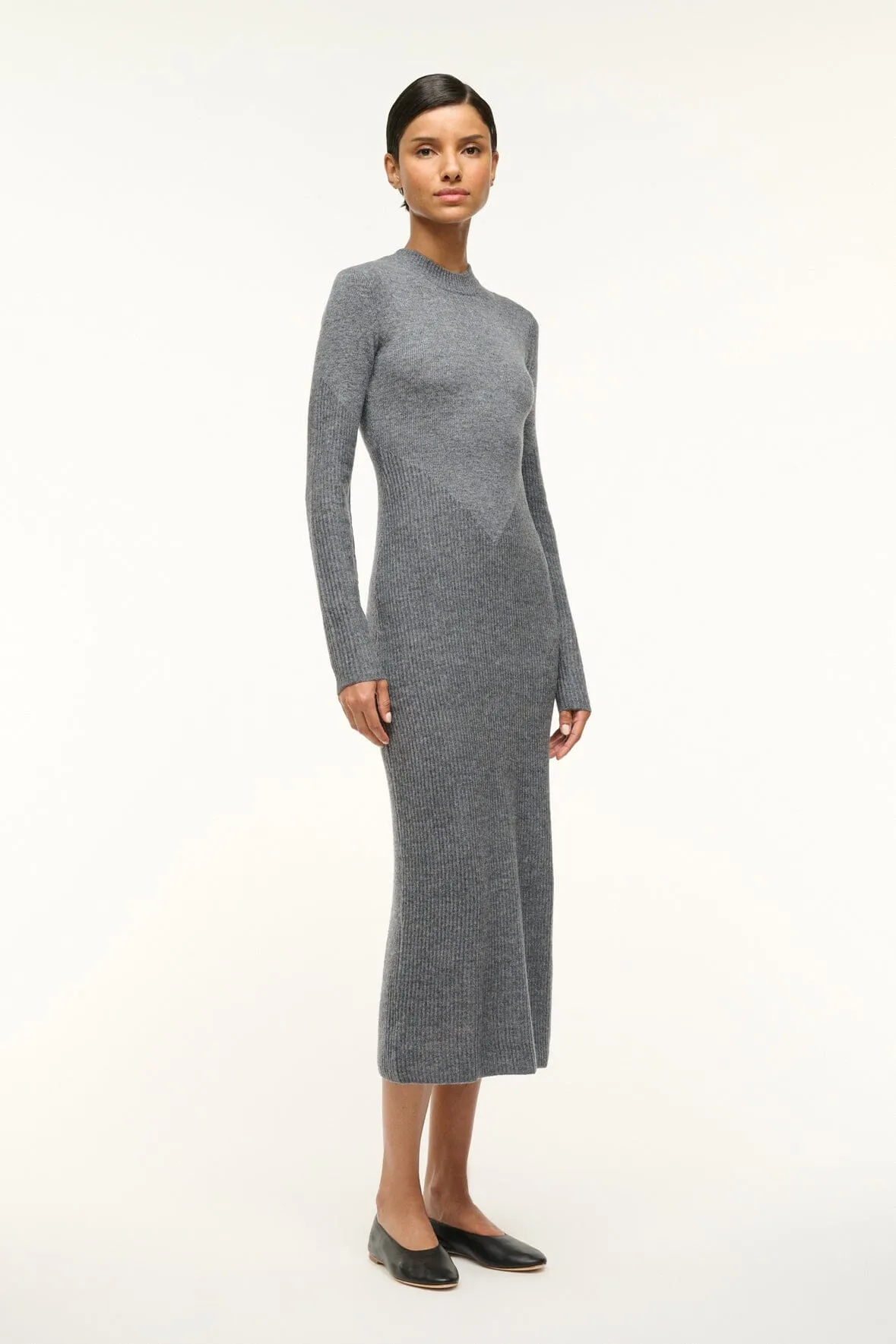 RAMONA DRESS | CHARCOAL GREY