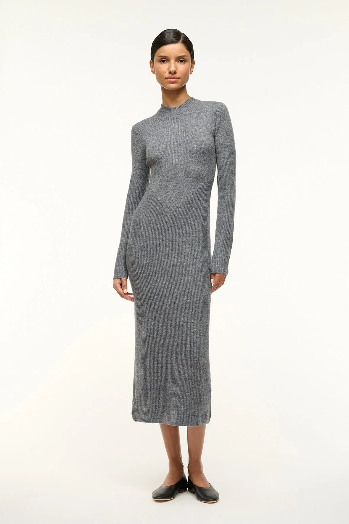 RAMONA DRESS | CHARCOAL GREY