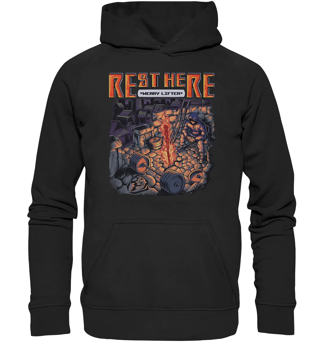 Rest Here Weary Lifter Hoodie (EU)