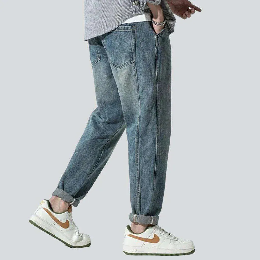 Retro urban jeans for men