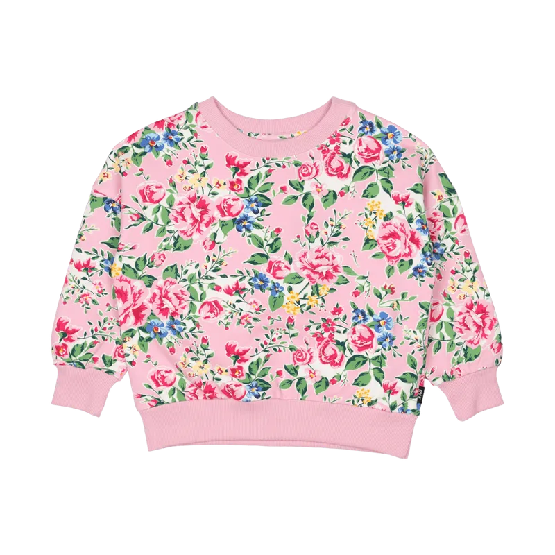 Rock Your Baby Pink Garden Sweatshirt