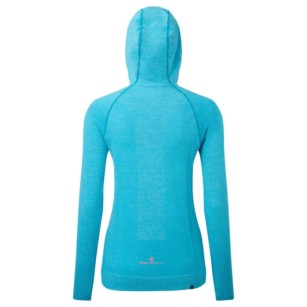 Ronhill Life Seamless Hoodie (Womens) - Azure Marl