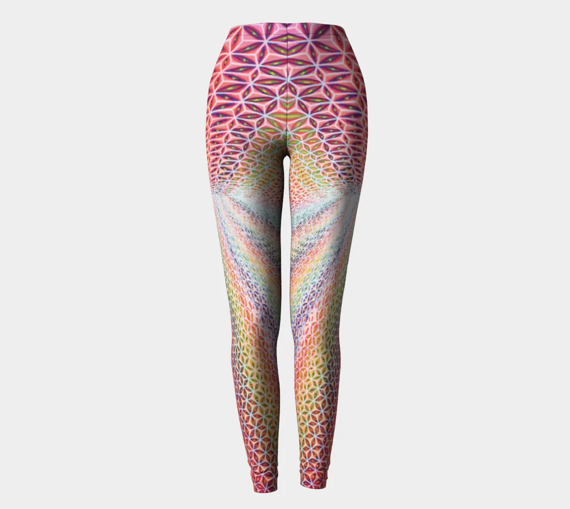 Sacred Flowers leggings | Bart Van Hertum