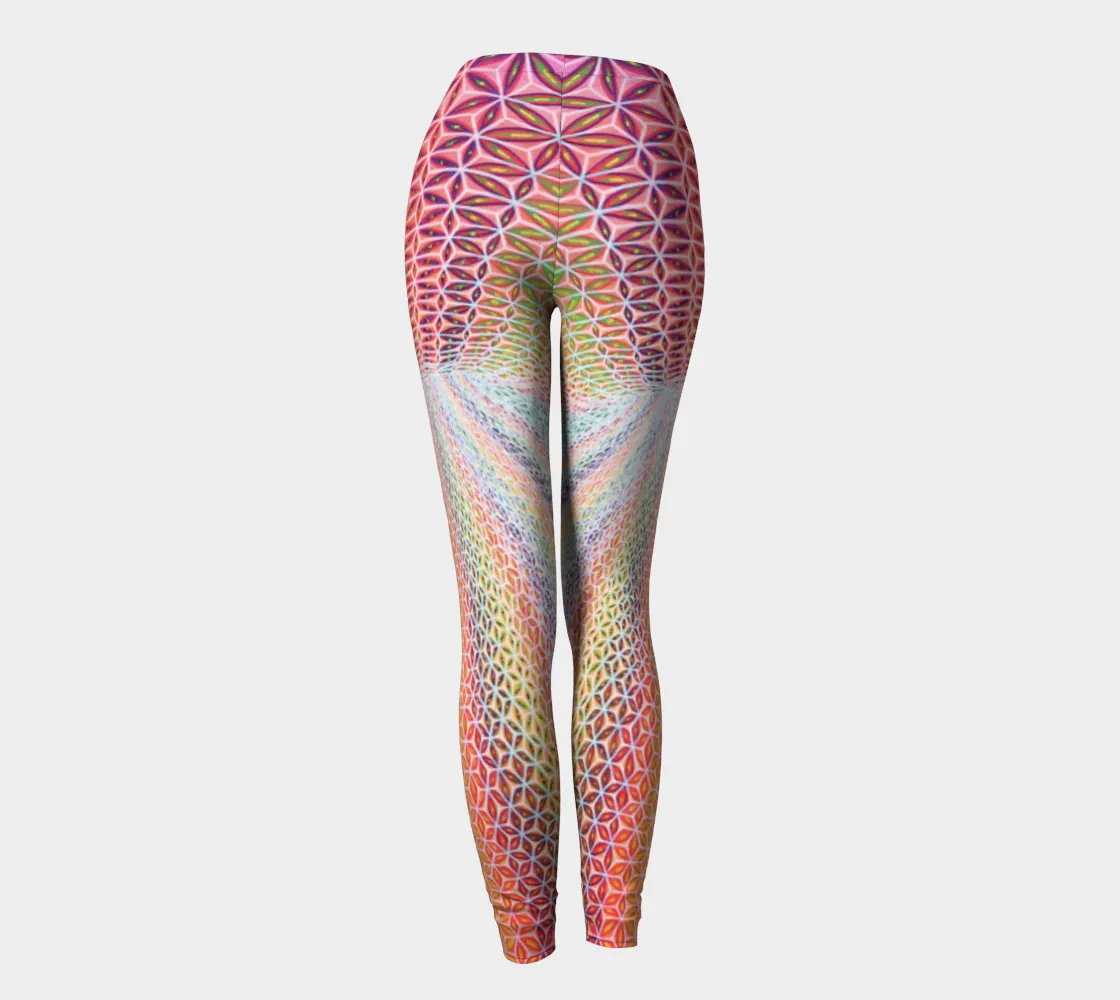 Sacred Flowers leggings | Bart Van Hertum