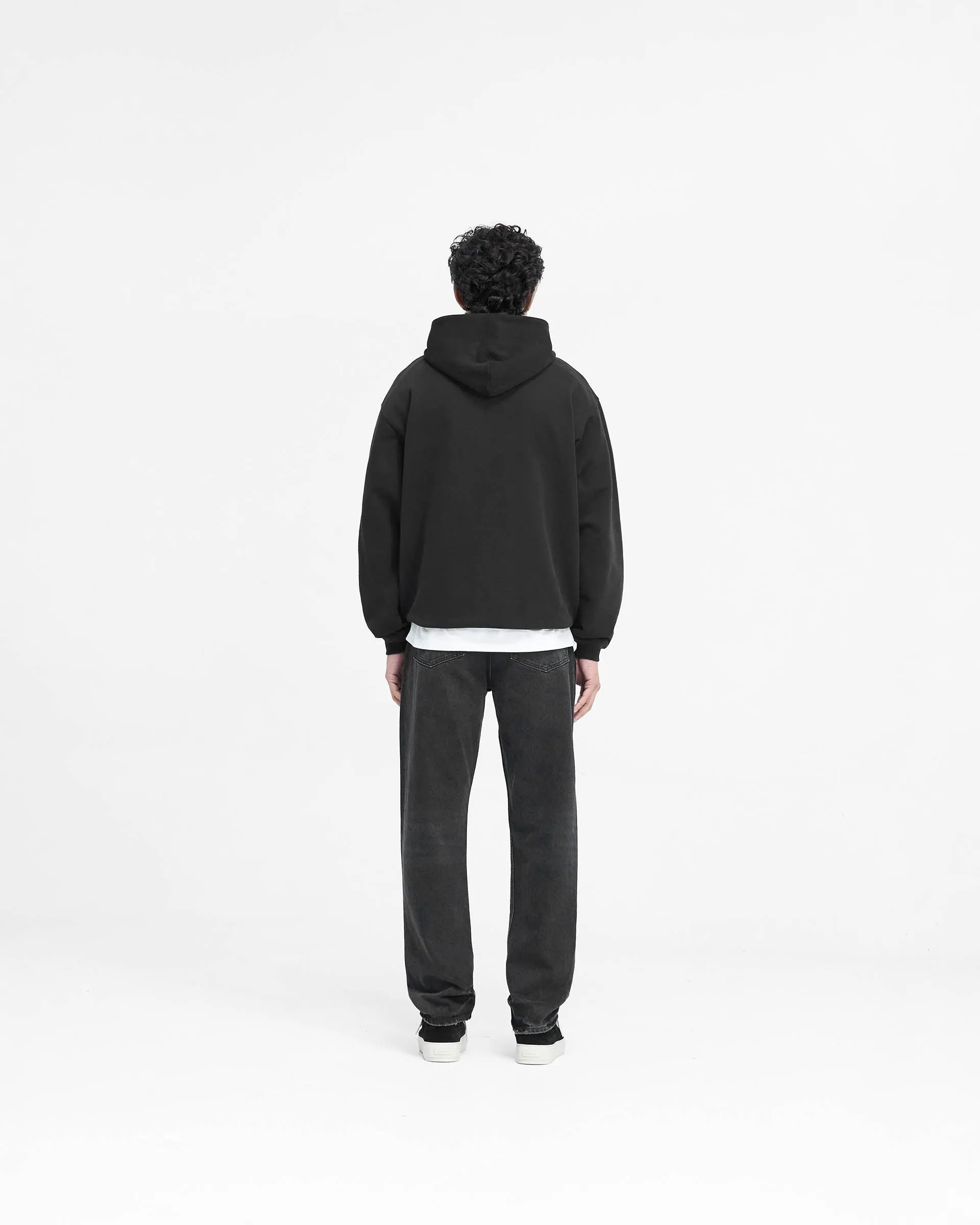 Script Logo Hoodie - Black