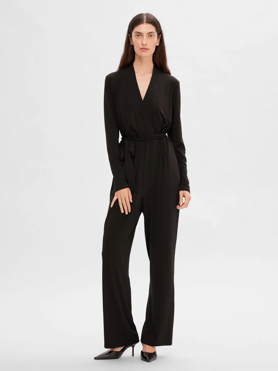 Selected Femme Robin Jumpsuit - Black