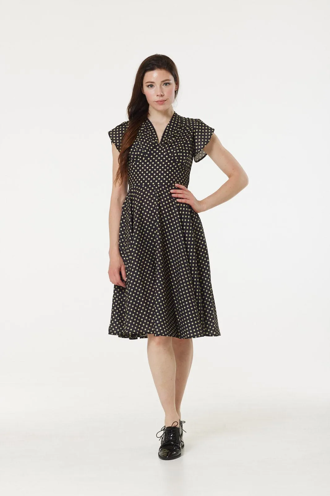 Serena Polka Dot Dress