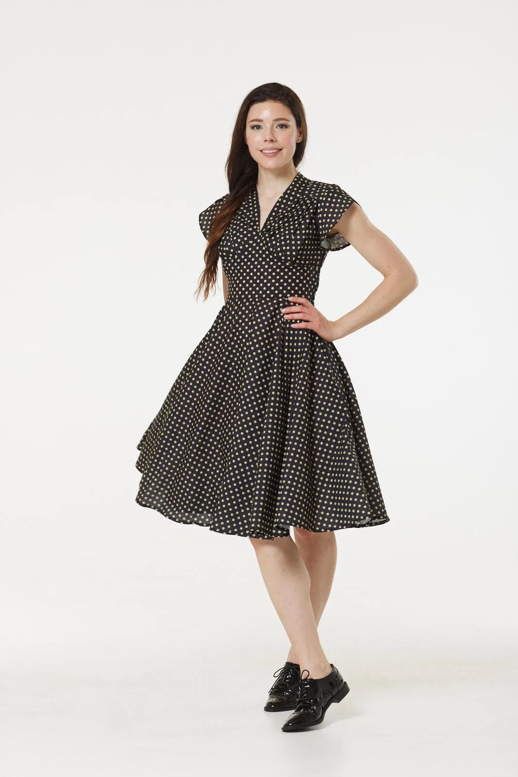 Serena Polka Dot Dress