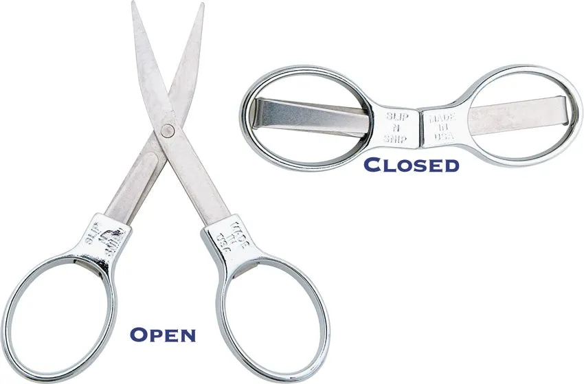 Slip-N-Snip Folding Scissors