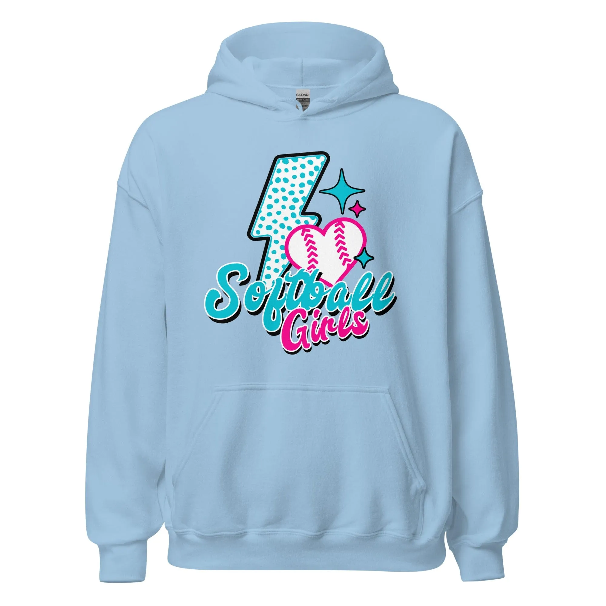 Softball Girls - Adult Hoodie