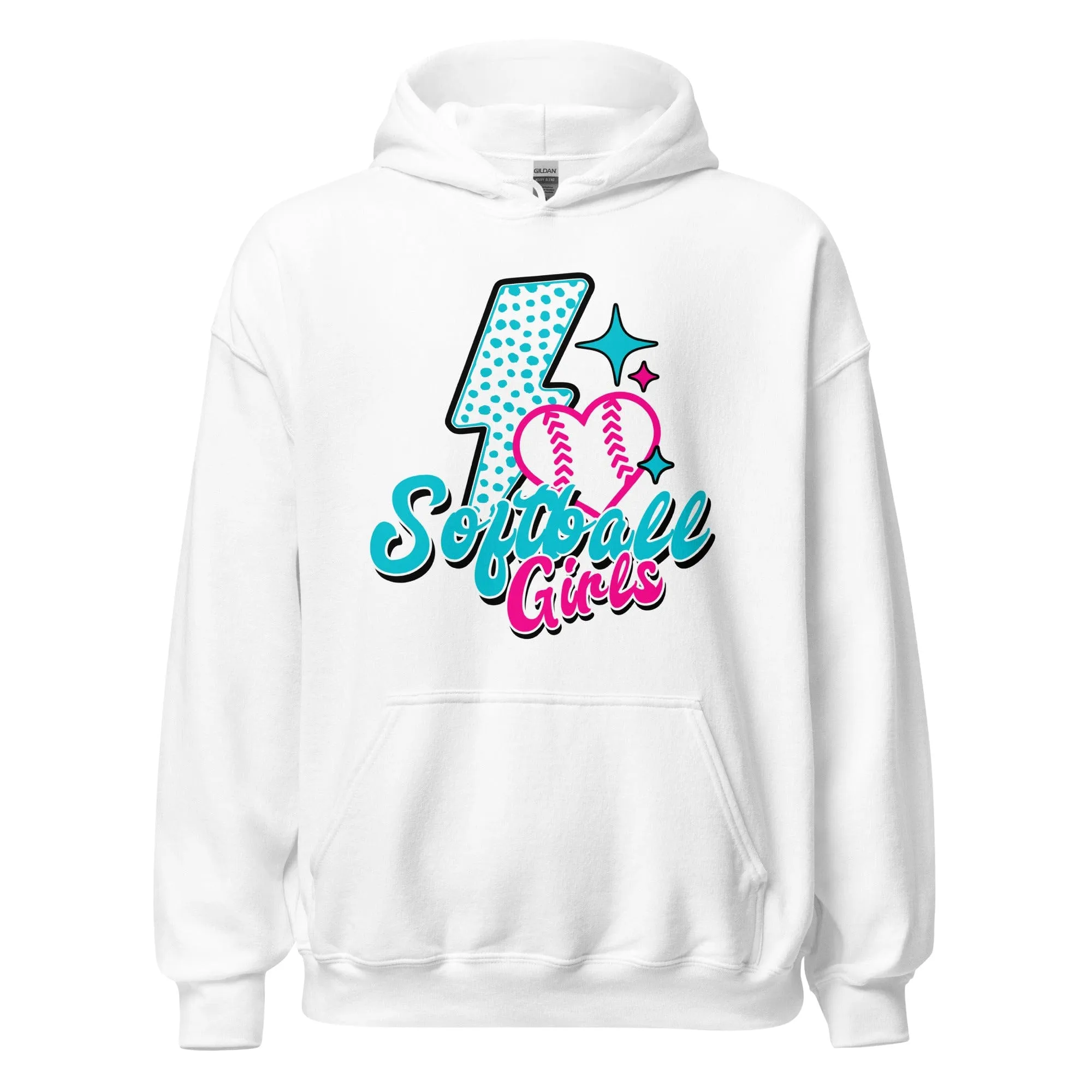 Softball Girls - Adult Hoodie