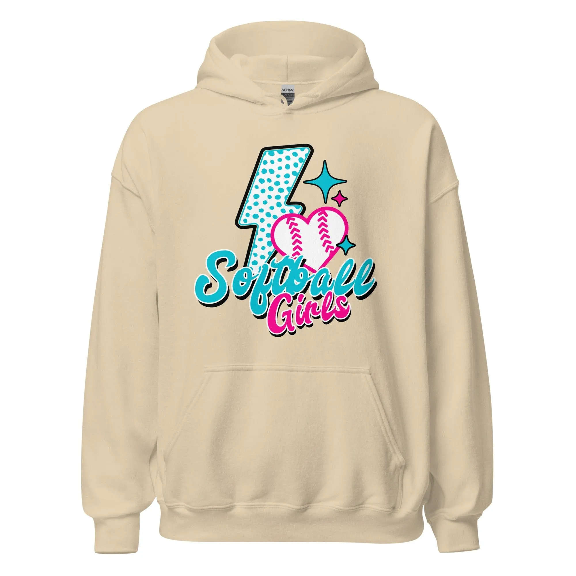 Softball Girls - Adult Hoodie