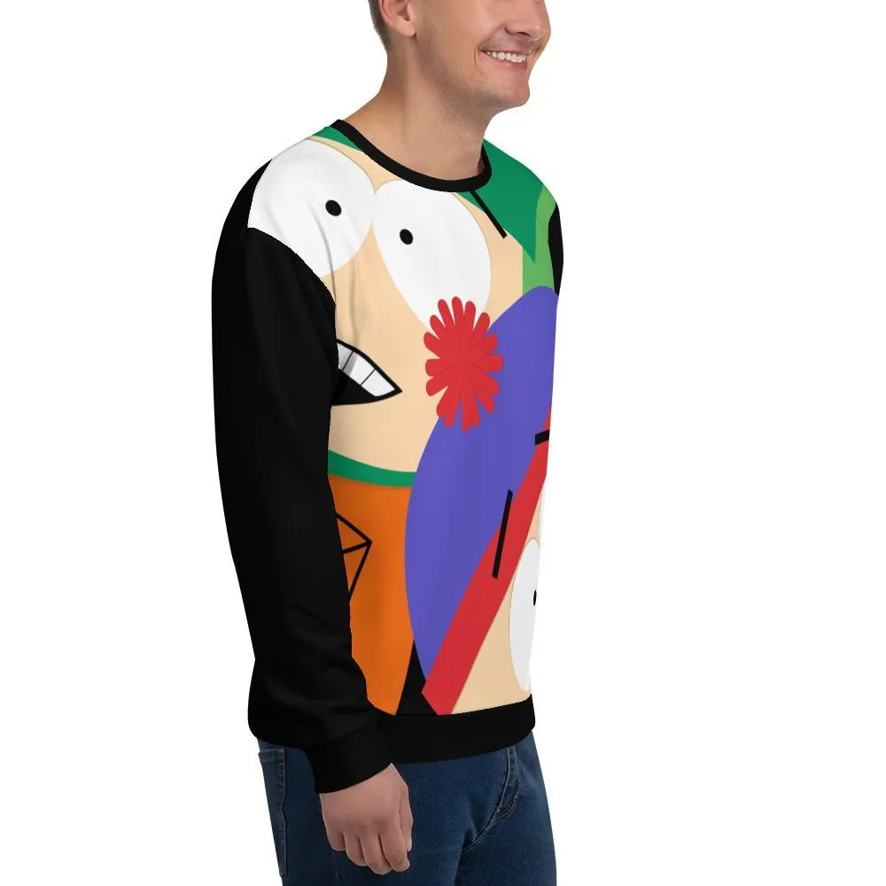 South Park Kyle & Stan Adult All-Over Print Sweatshirt