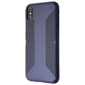 Speck Presidio Grip Series Hybrid Case for Apple iPhone Xs Max - Dark Blue/Black