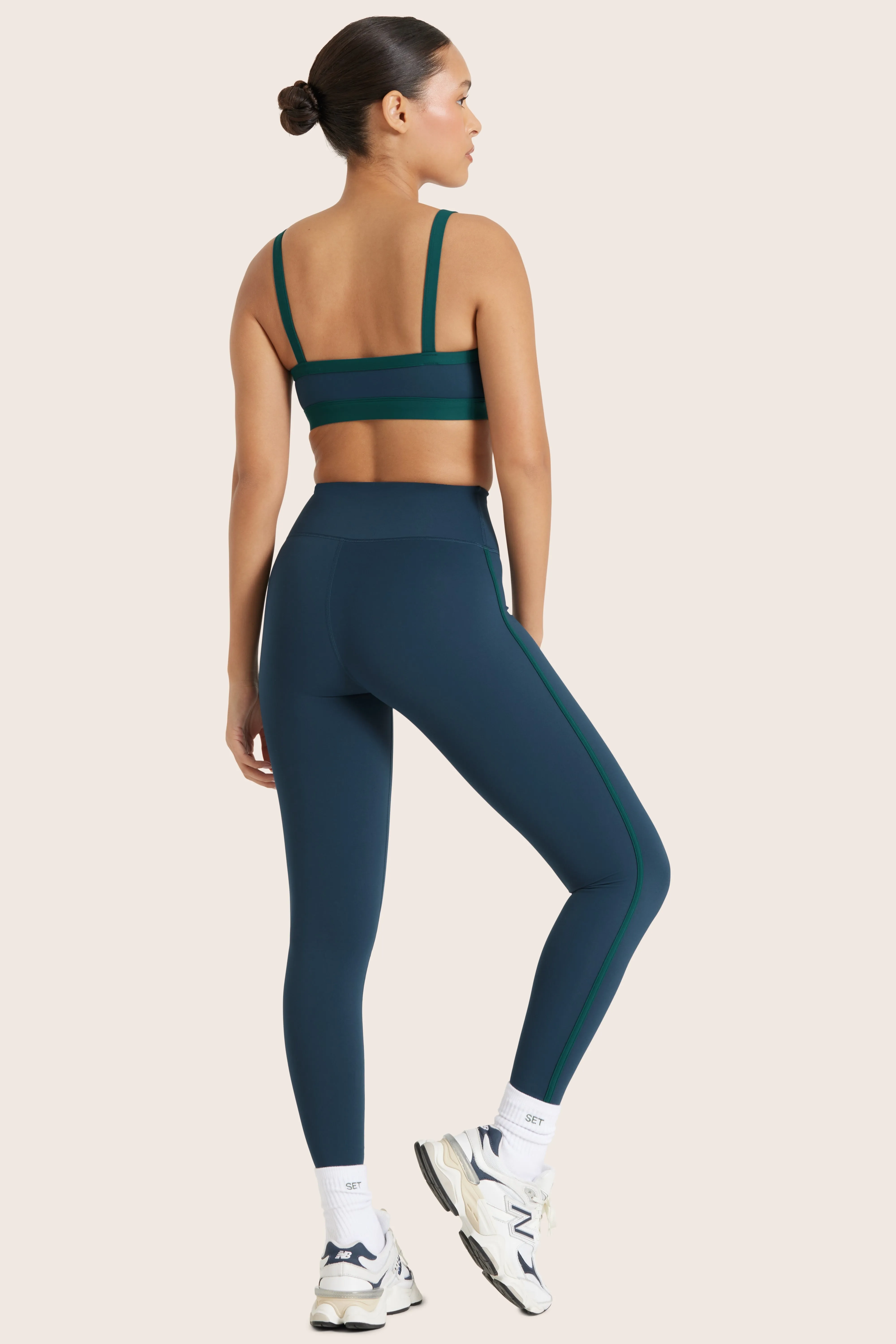 SPORTBODY® STRIPE LEGGINGS - BERMUDA