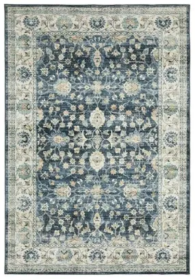 Sumter SUM02 Blue/Ivory Rug