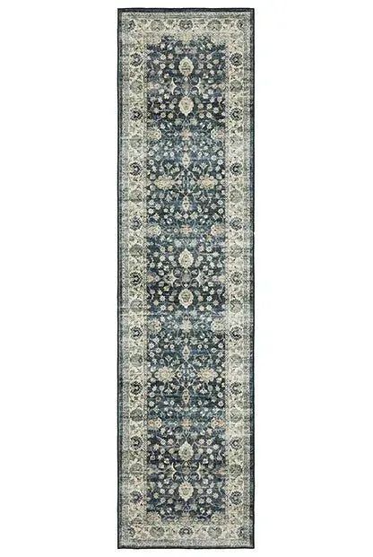 Sumter SUM02 Blue/Ivory Rug