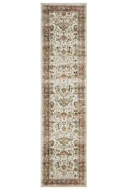 Sumter SUM05 Ivory/Red Rug